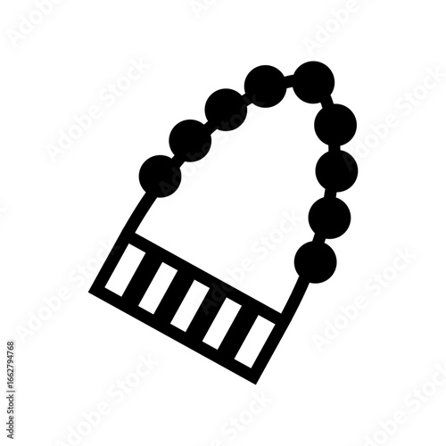 cute hairpin illustration design