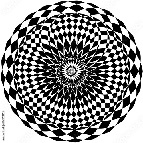 black and white abstract background