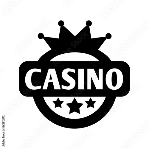 Royal Casino Vector Icon