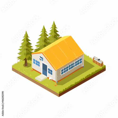 Camping area icon 
