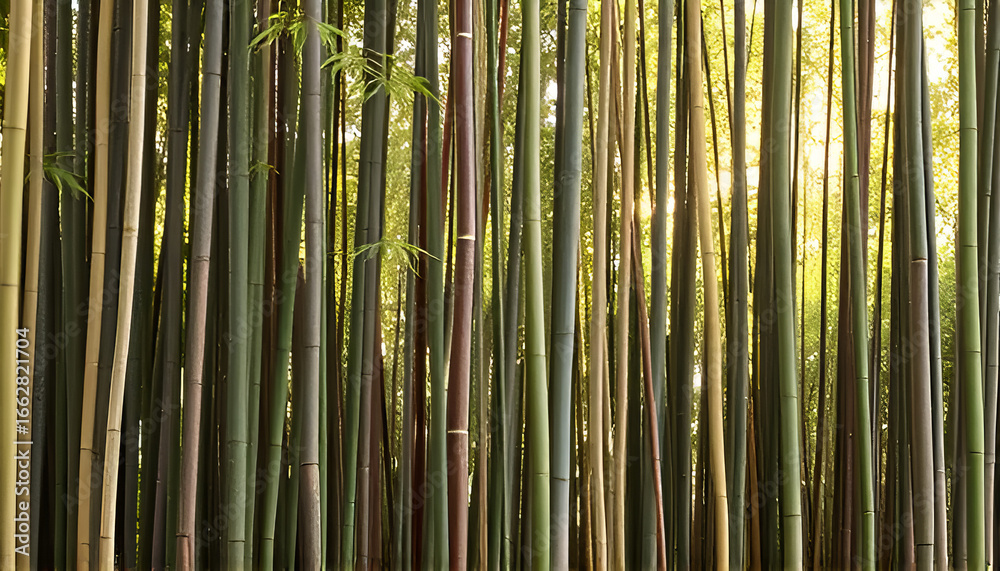 Fototapeta premium green bamboo background