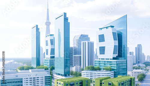 skyscrapers in hong kong
