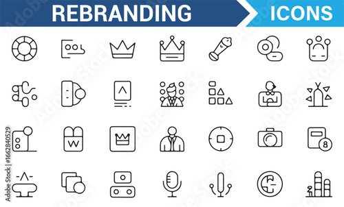 Vector Icons for Business, Branding, and Identity Design
