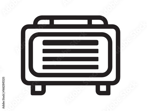 Elegant minimal vector inverter design for technology themes