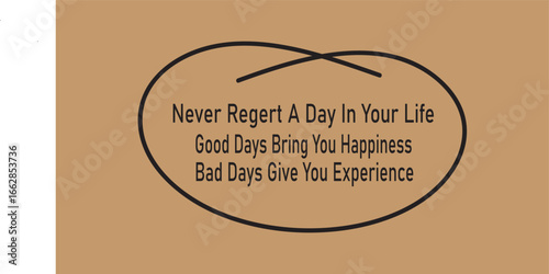 Inspirational Quote About Life, Happiness, and Experience