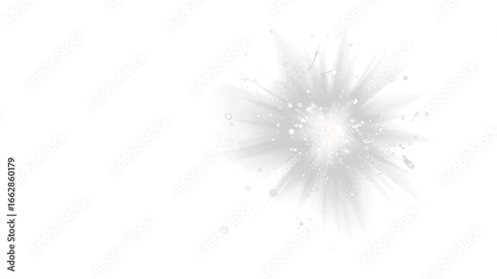 Fototapeta premium Abstract explosion, a burst of light and energy in a dynamic display