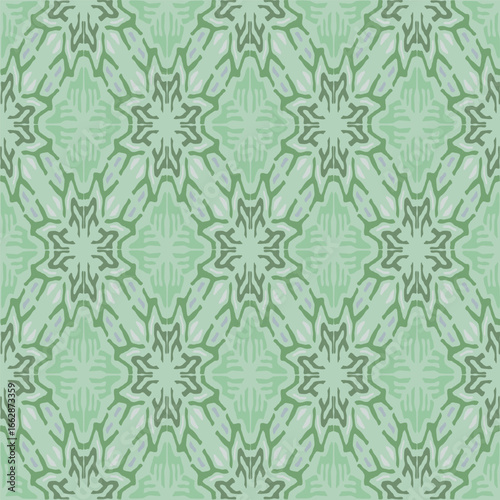 Ethnic seamless pattern of ...