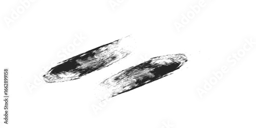 Tire tread marks, wheel textures, tire marks - car racing, motocross, drift, rally, off-road and others. Vector black isolated texture in grunge