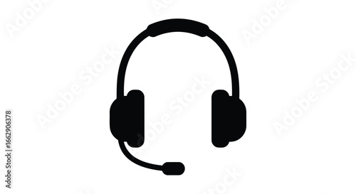 Headphones used for listening to music or communication