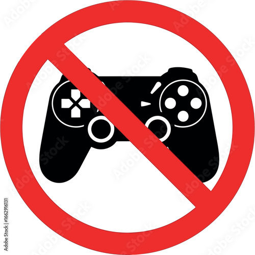 No gaming allowed sign