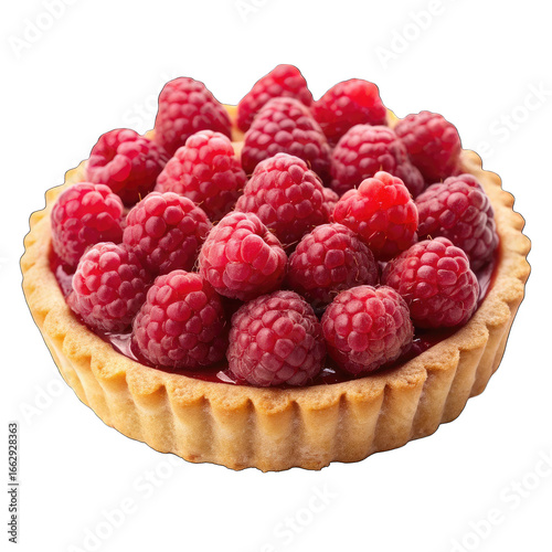 raspberries in a basket