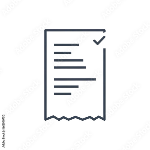 Checklist icon isolated on transparent background