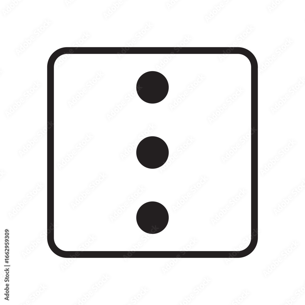 Menu Icon on white background. Menu Icon on white background.
