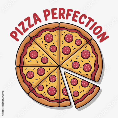pizza vector illustration