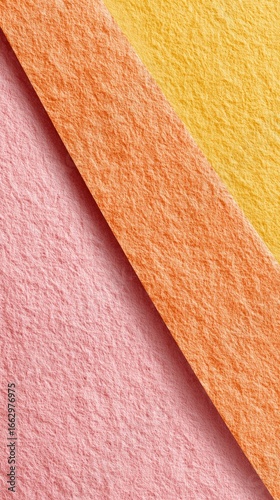 Diagonal stripes of textured pastel colors