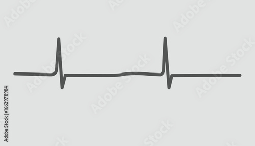 Basic Heartbeat Rhythm Line