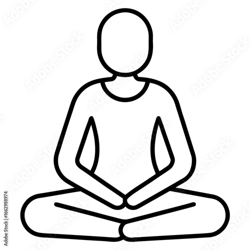 silhouette of yoga woman