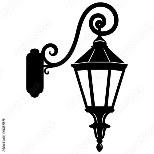 vintage street lamp