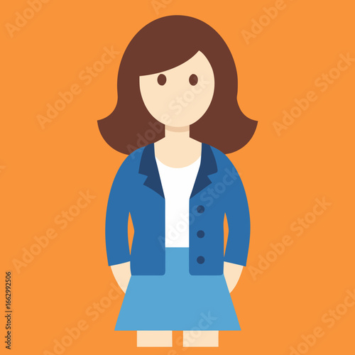 girl with long hair