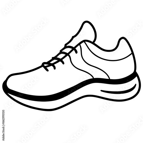 sport shoes vector