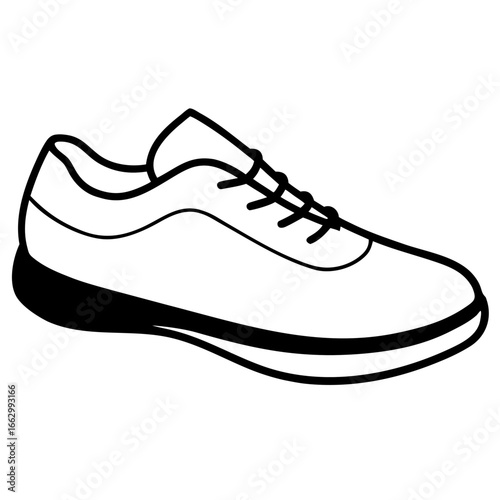 sport shoes vector illustration