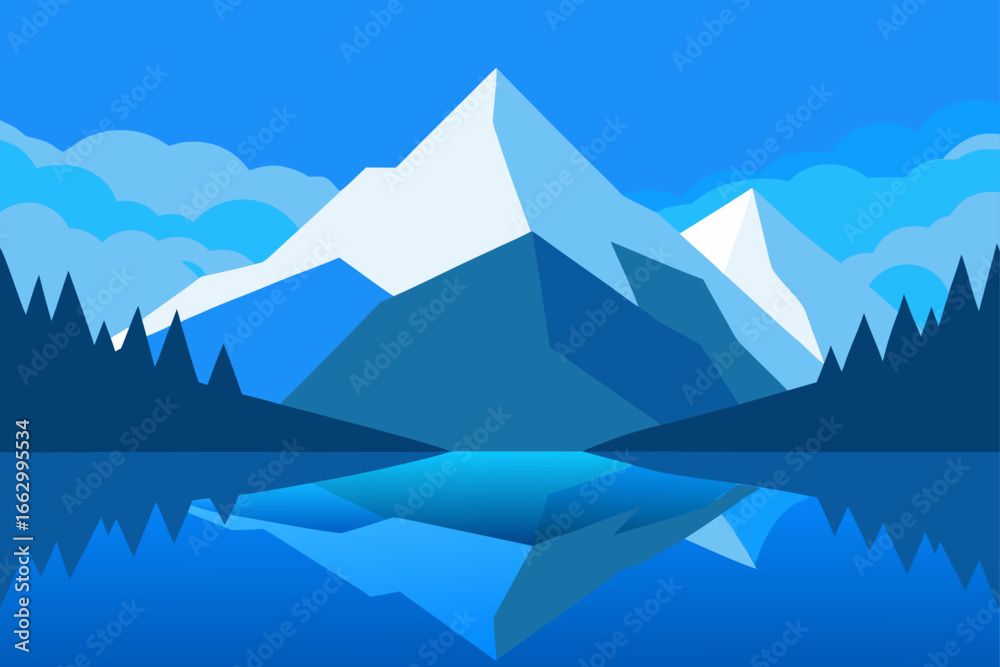 Fototapeta premium mountain landscape with mountains
