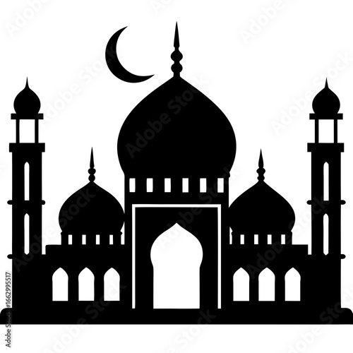 taj mahal silhouette
