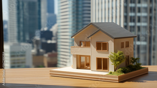 A small house representing property investment, symbolizing real estate ownership, financial growth, asset management, and long-term investment opportunities.