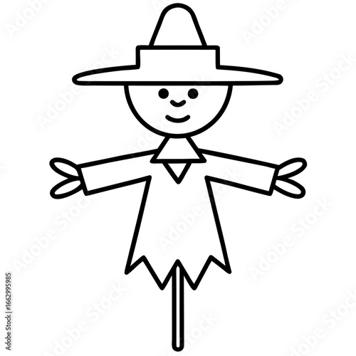 man with hat and scarf