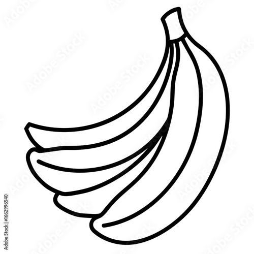 vector illustration of banana
