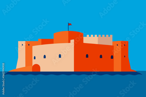 castle on the sea