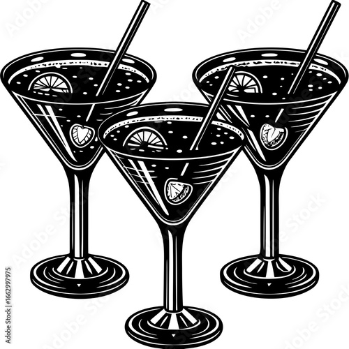 cocktail with ice