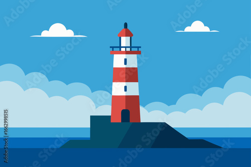 lighthouse on the coast