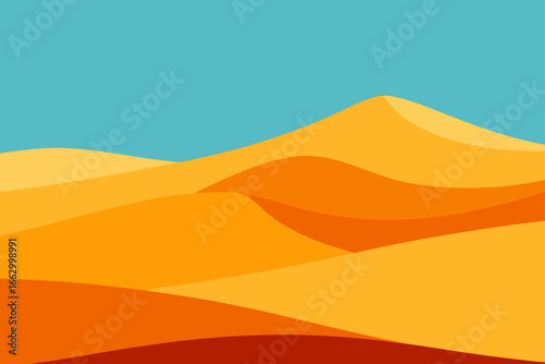 sand dune in the desert