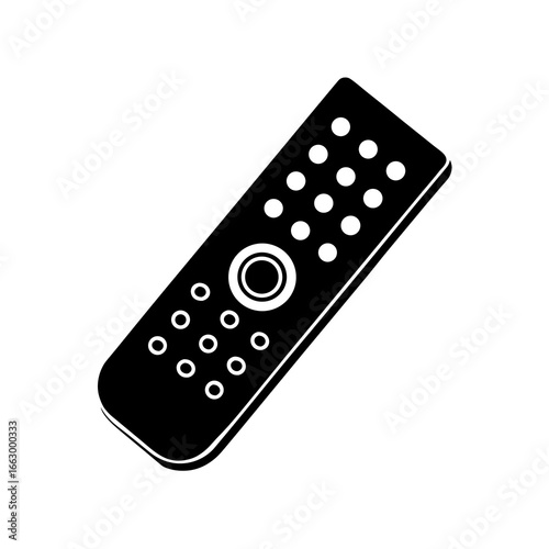 remote control isolated on white