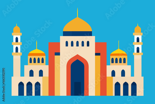 vector illustration of a church