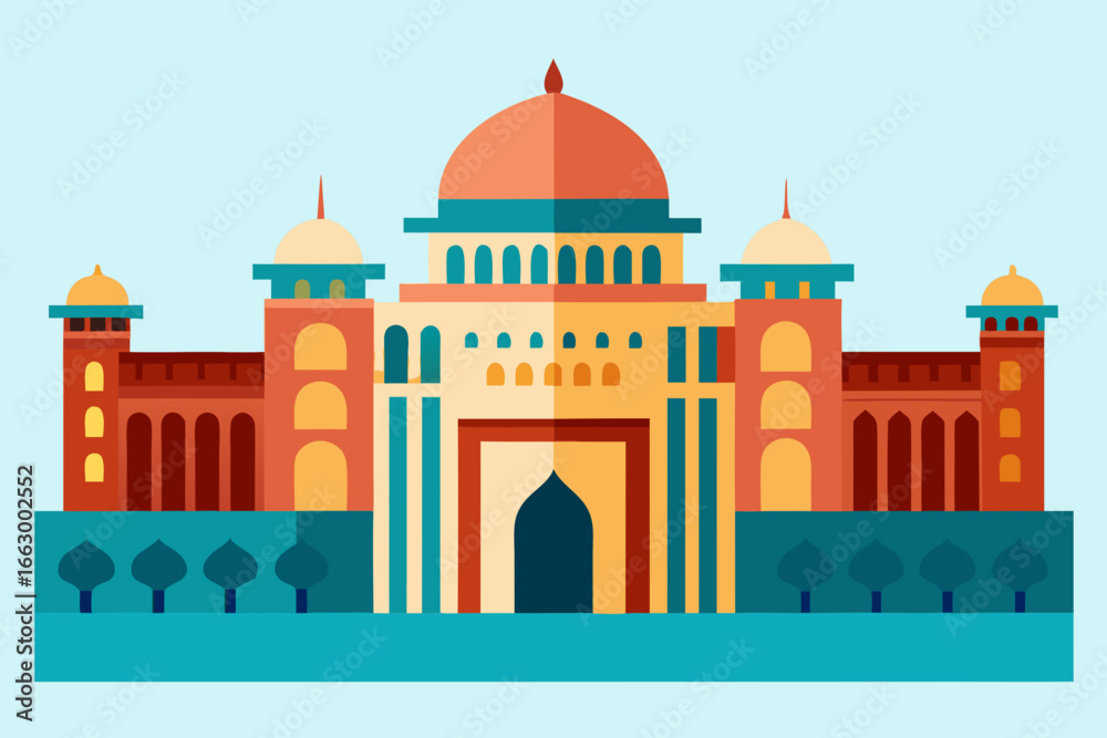 Fototapeta premium taj mahal agra india