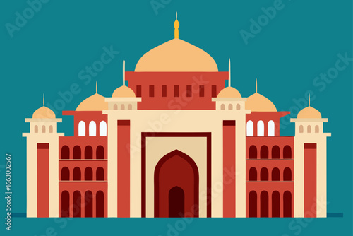 taj mahal agra india
