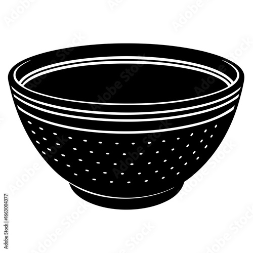 bowl on white