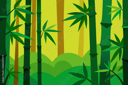 bamboo forest background