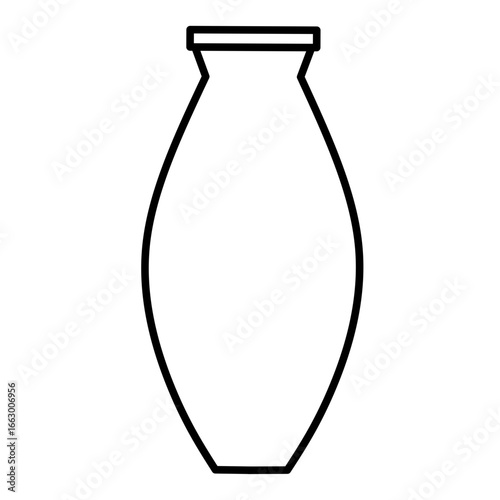 pottery bowl vector icon