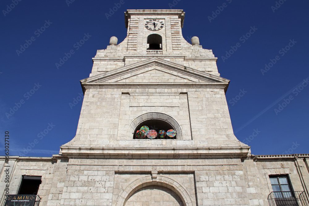 Obraz premium church of the st john (or san juan) monastery in burgos in spain