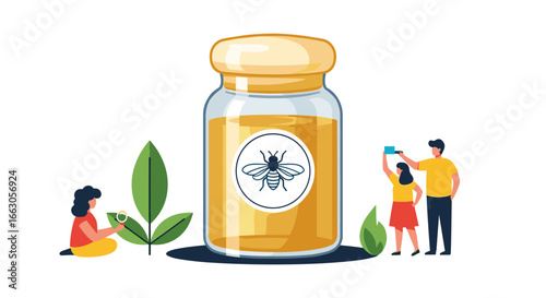 Natural honey extraction process benefiting people and environment understanding pollination and its vital role