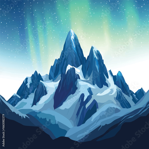 a mystical mountain range