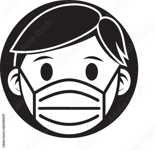 Masked Child Portrait