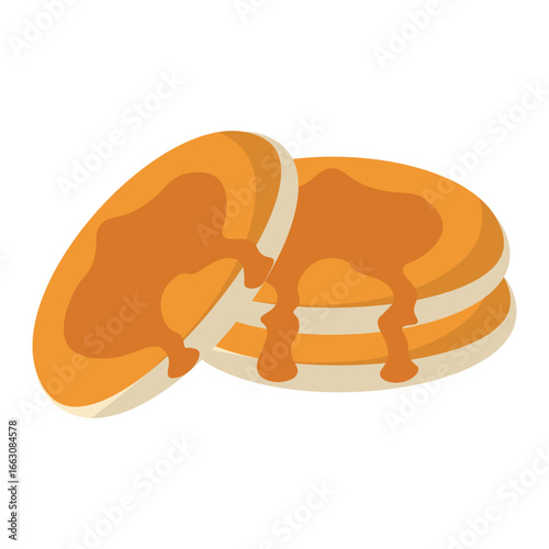Pancakes Illustration