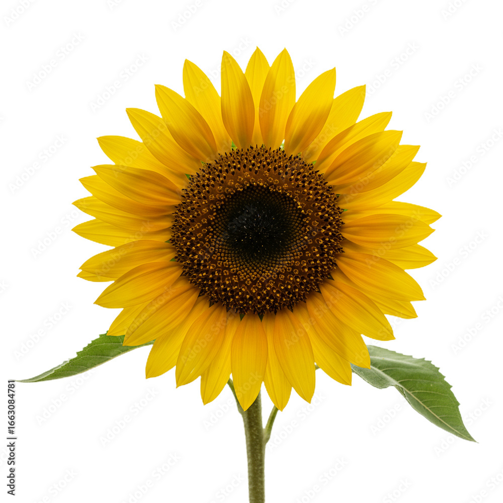 Fototapeta premium Flower With Transparent PNG background