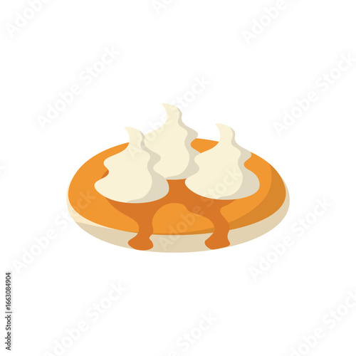 Pancakes Illustration