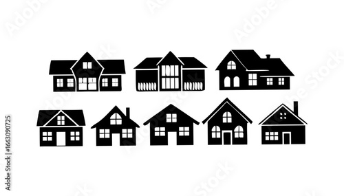 Minimalist abstract graphic with simple geometric shapes and plus signs on a black background