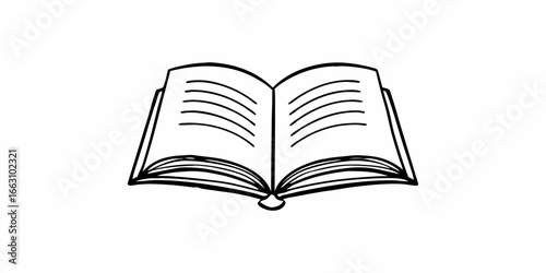 Open book reading knowledge education literature library study learning pages paper textbook read publication